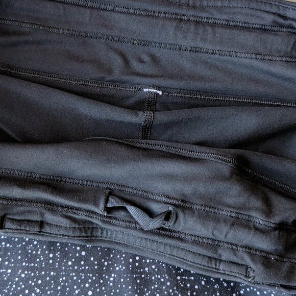 Lululemon Circuit Breaker Skirt Splatter White Black Swift Ultra size 12 - Picture 7 of 10